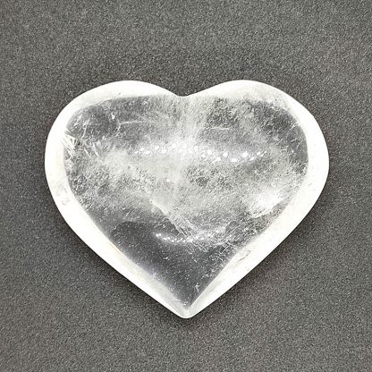 Corazón de Cuarzo Blanco