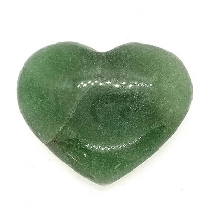 Corazón de Cuarzo Verde