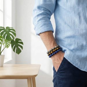 Pulseras de 1 solo Mineral